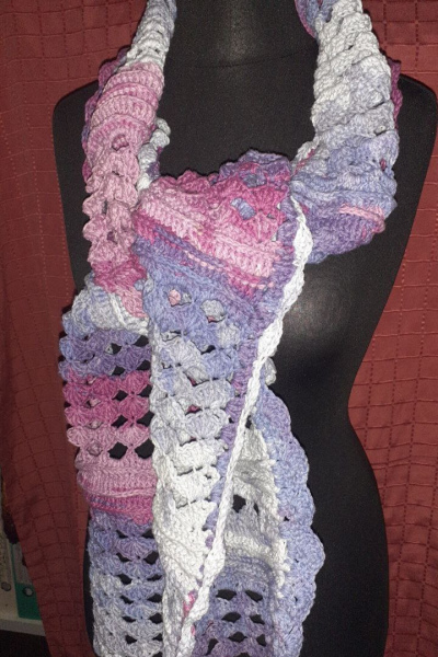 WANDEL IN MASCHEN - mit einer allgemeinen Affirmation codierte Häkelanleitung für einen Neujahrs-Schal oder Loop als Impulsgeber- immer gültig - Anleitung bei Crazypatterns (Link in der Beschreibung)