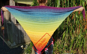 *my own triangle* sigille "FRIEDEN UND HEILUNG AUF ALLEN EBENEN" codierte strickanleitung für energetische kleidung